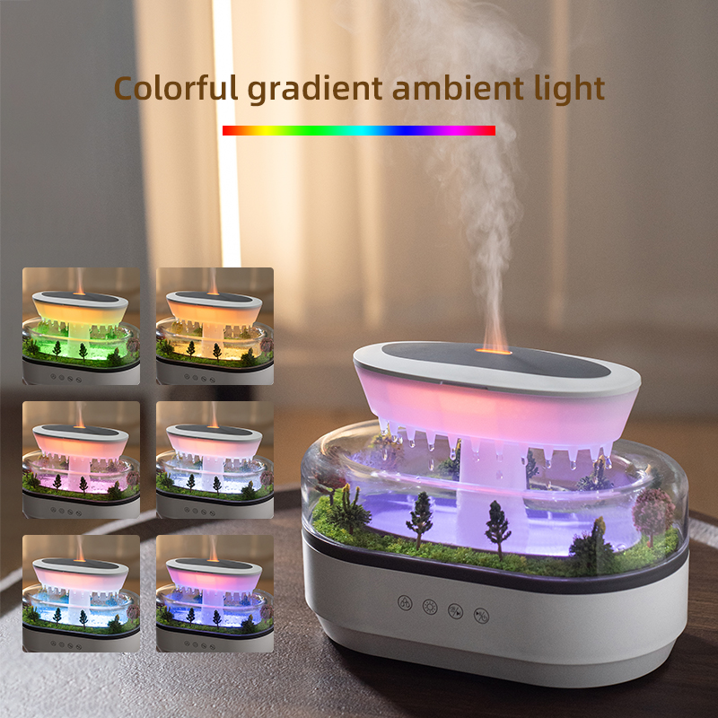 Home Fragrance Mist - Aroma Humidifier Raindrop Air Humidifier Colorful