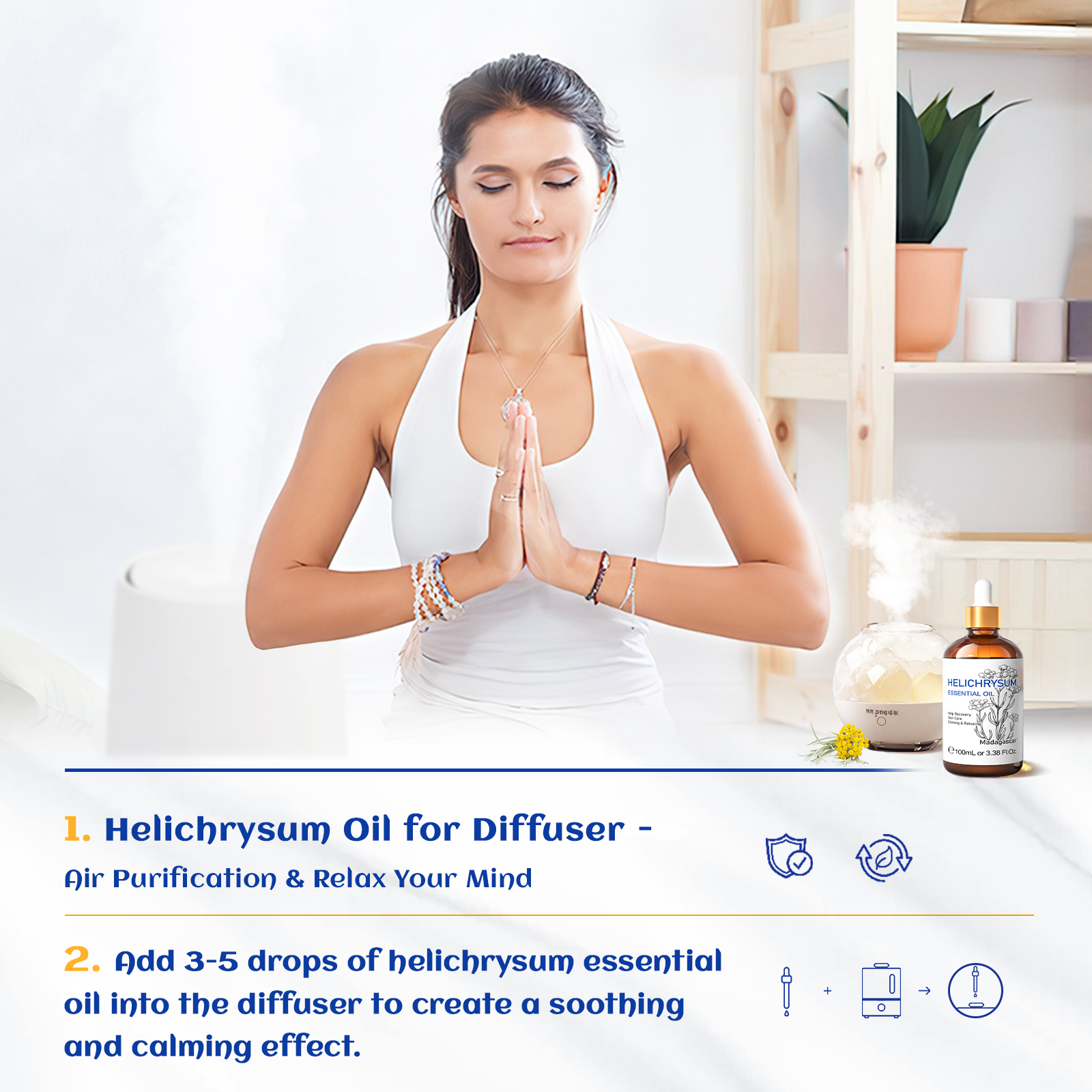 HIQILI 100ml Essential Oil, 10 - đánh giá và giá Home Fragrance Mist