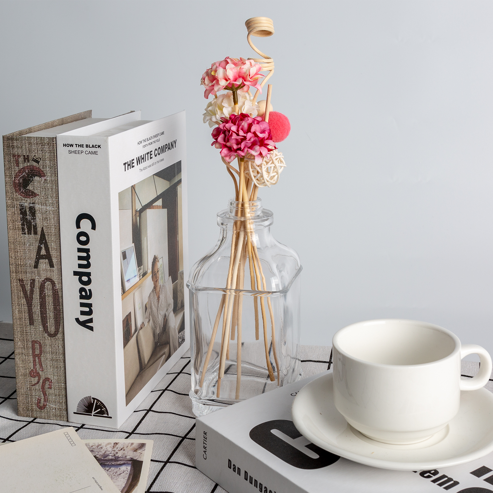 NEW 10PCS Pink Hydrangea Flowe - đánh giá và giá Home Fragrance Diffuser Sticks