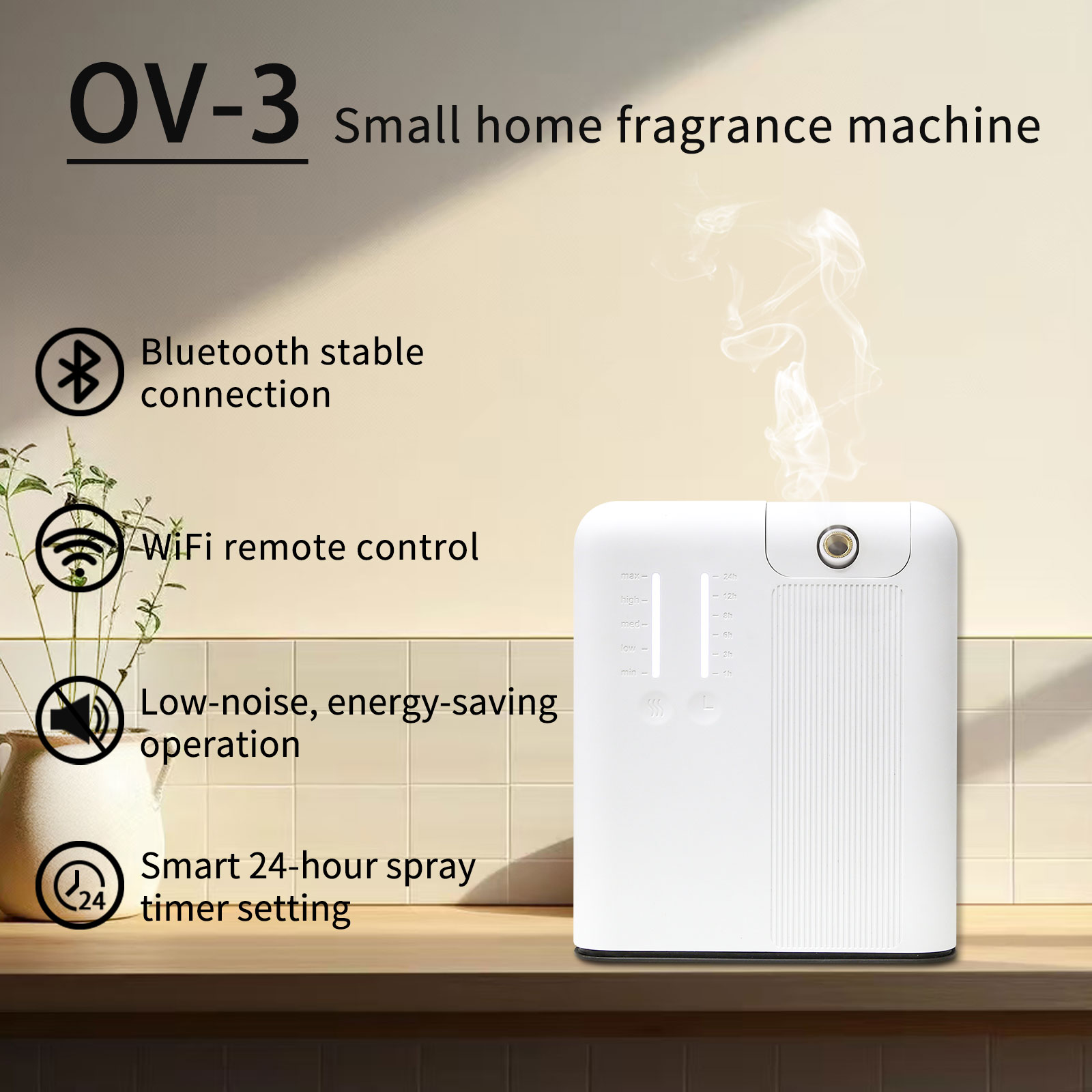 CREAROMA OV-3 Wall Mount Smart - đánh giá và giá Home Fragrance Mist
