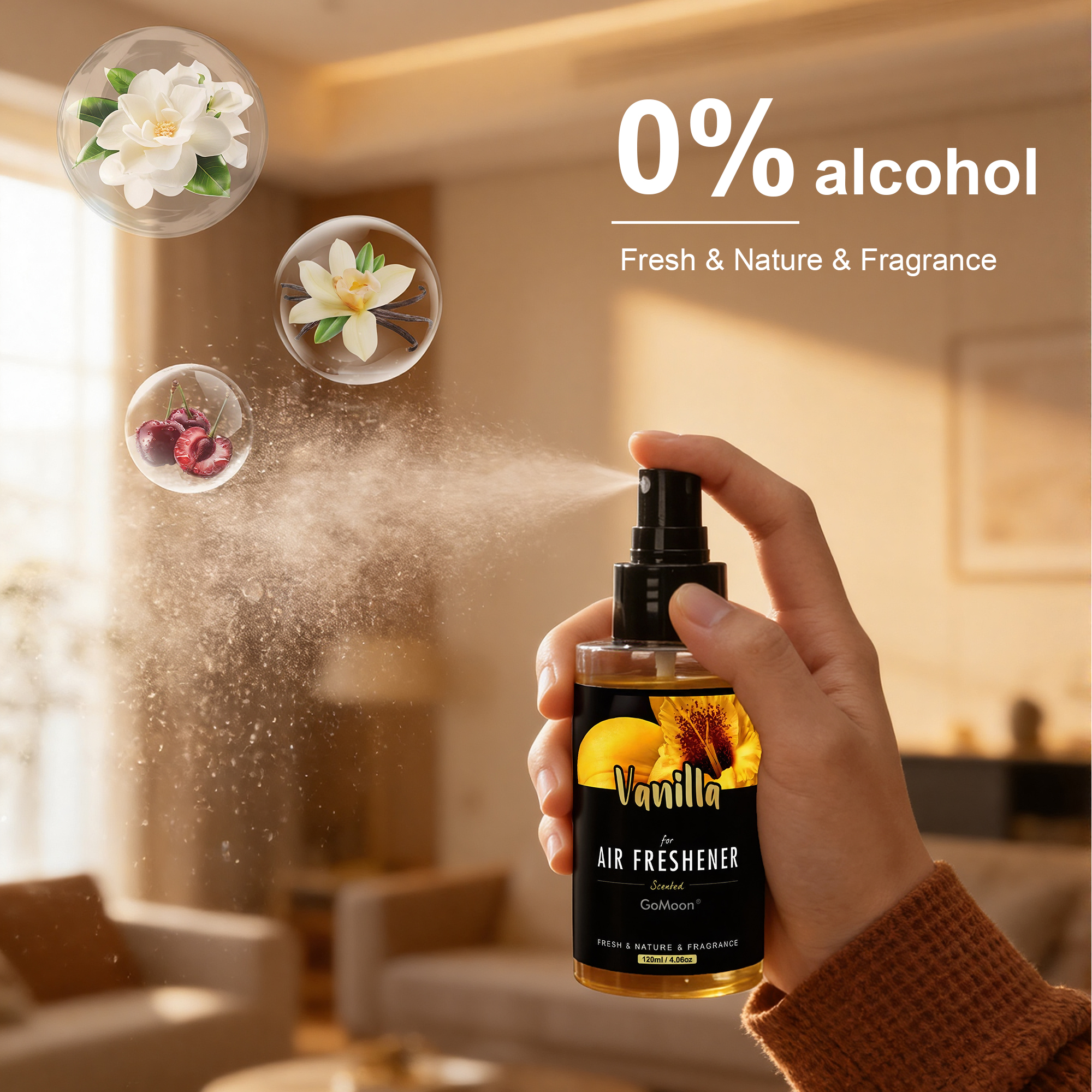 flower/fruit/candy scent car f - đánh giá và giá Home Fragrance Mist
