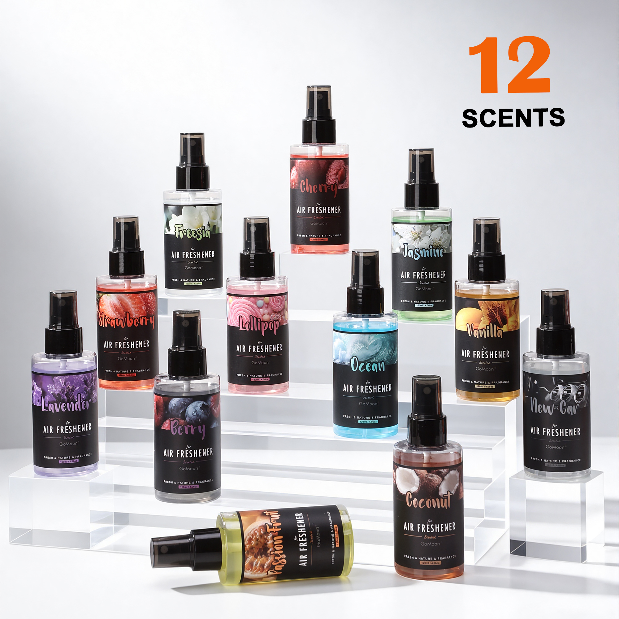 flower/fruit/candy scent car f - đánh giá và giá Home Fragrance Mist