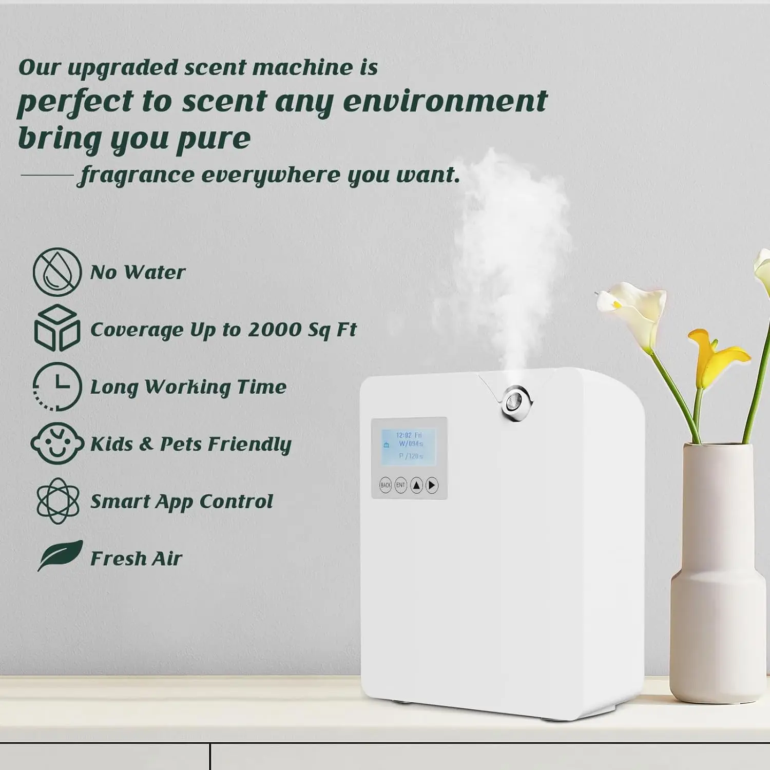 Waterless Fragrance Diffuser 3 - đánh giá và giá Home Fragrance For Diffuser